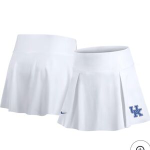 Nike Kentucky Wildcats Women's skort. White with blue UK logo. Brand new!